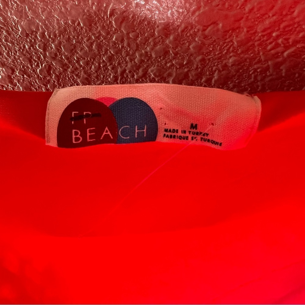 NWOT Free People Eleni Beach Bodycon Maxi Dress In Orange - Picture 8 of 12